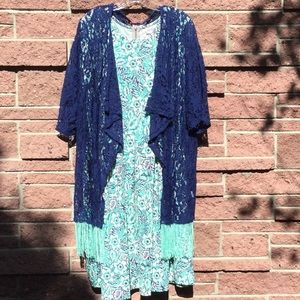 3X Amelia dress with a Monroe